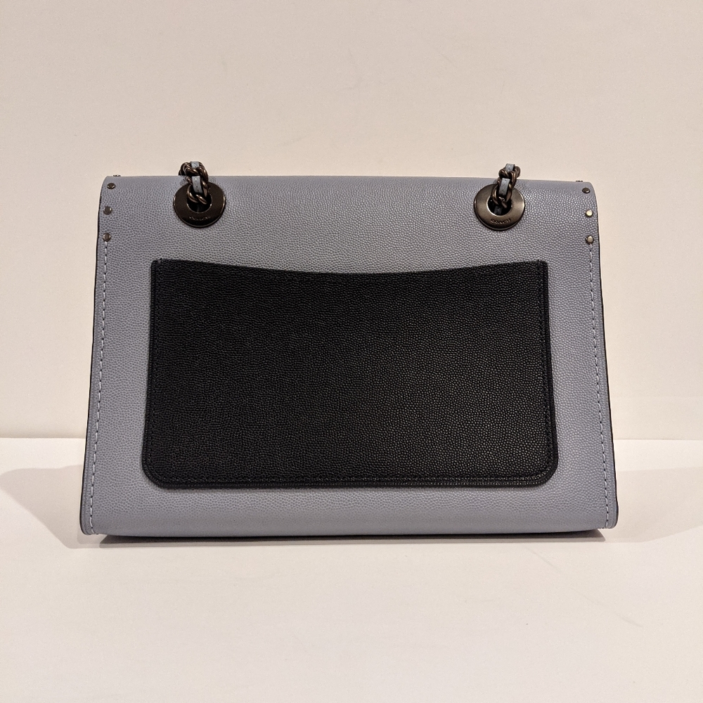 Coach Parker In Signature Leather With Rivets - Picture 4 of 11